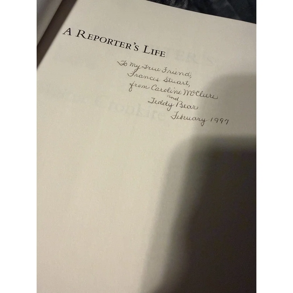 A Reporter's‎ Life by Walter Cronkite (1996, Hardcover)